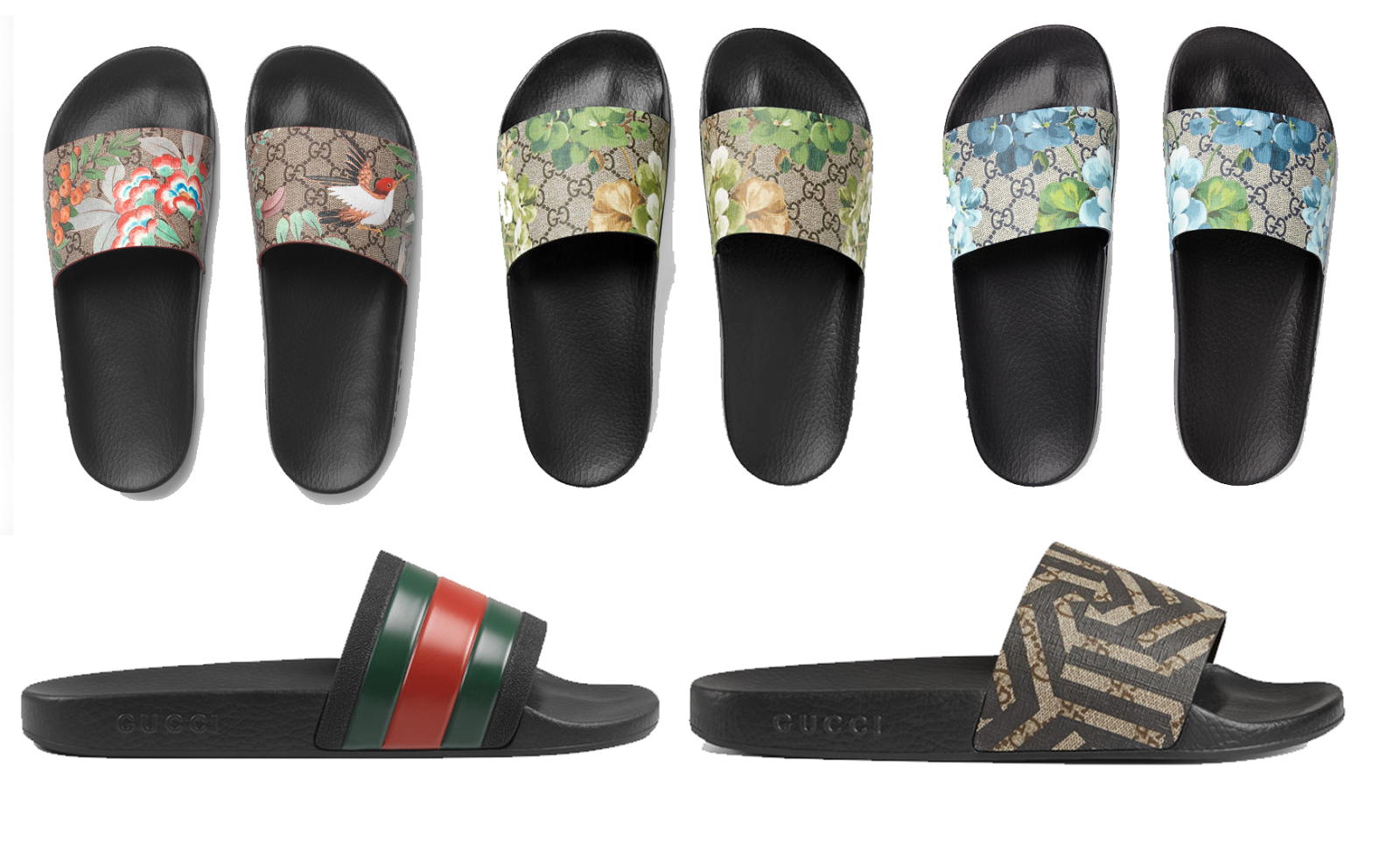 sandalias gucci feminina