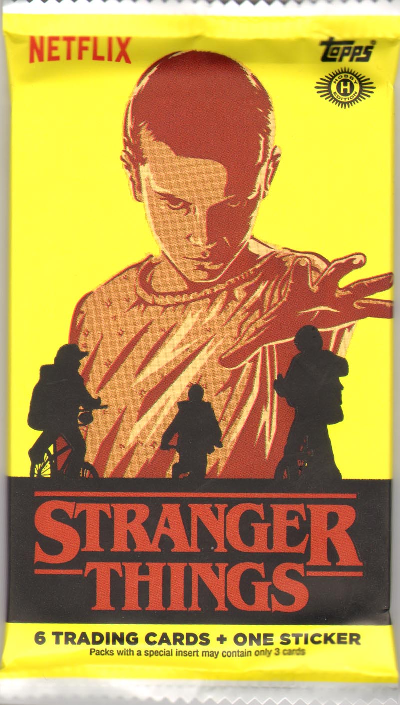 A Pack To Be Named Later 2018 Topps Stranger Things Season 1 Hobby Pack