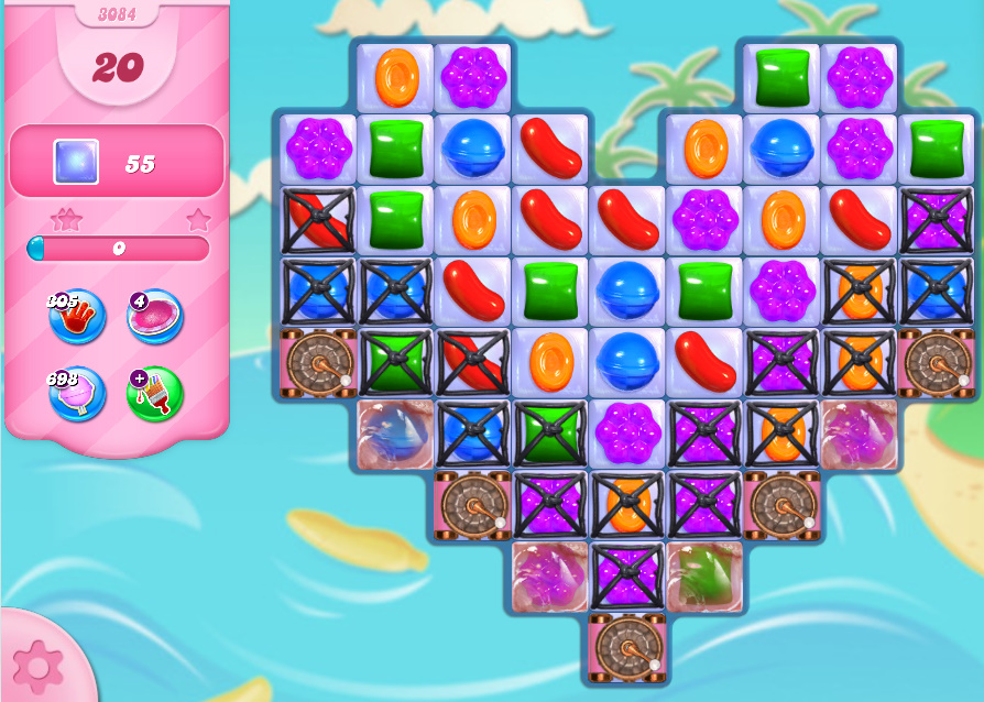 Candy Crush Saga level 3084 Candy Crush Saga level 3084