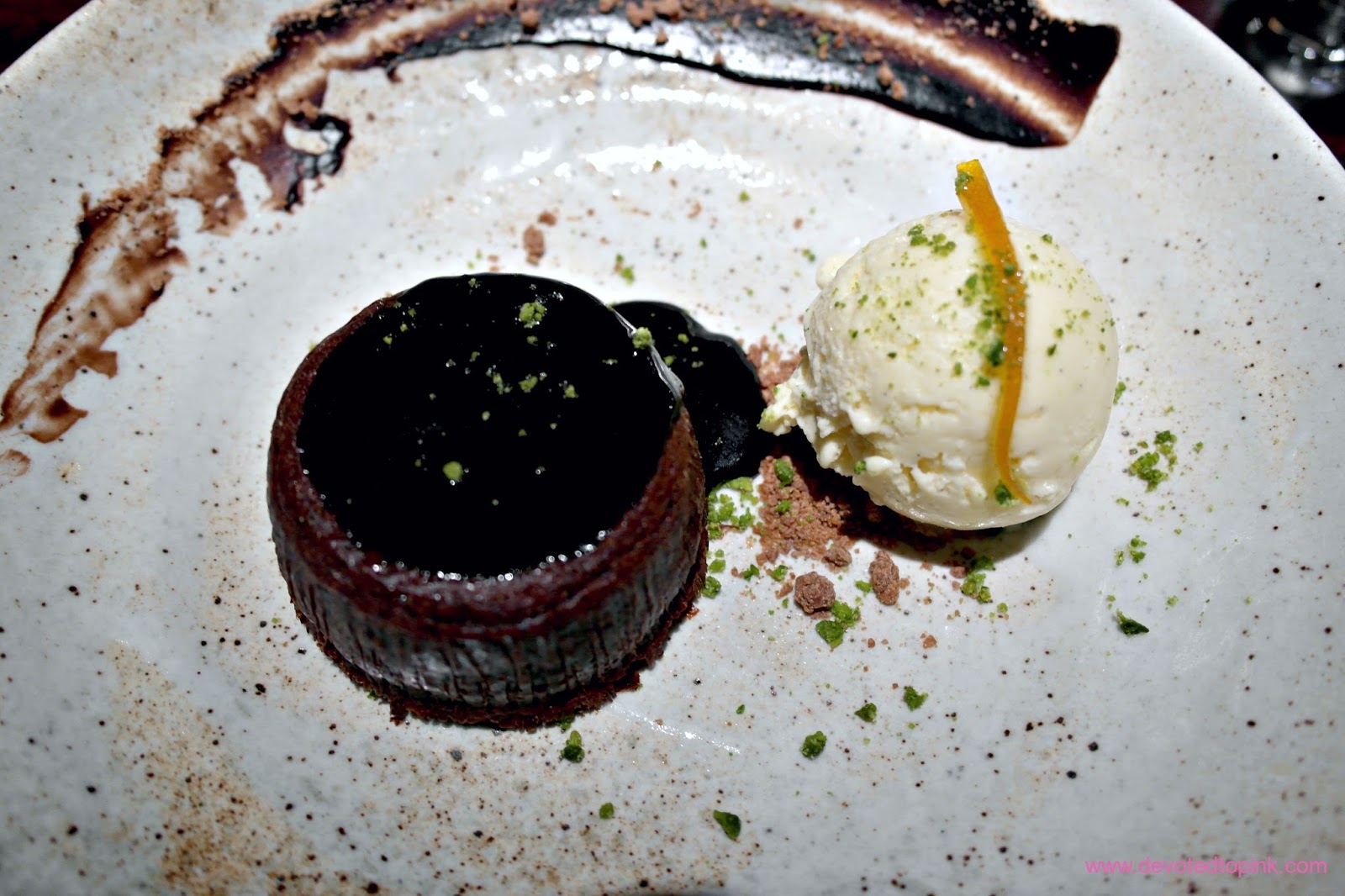 bottomless brunch, london, review, quaglinos, menu, dessert, chocolate