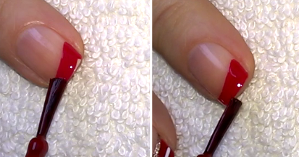 Life World Women: Easy Gradient Red French Tip Nails For Holidays