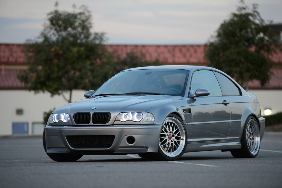BMW m3 e46 серая