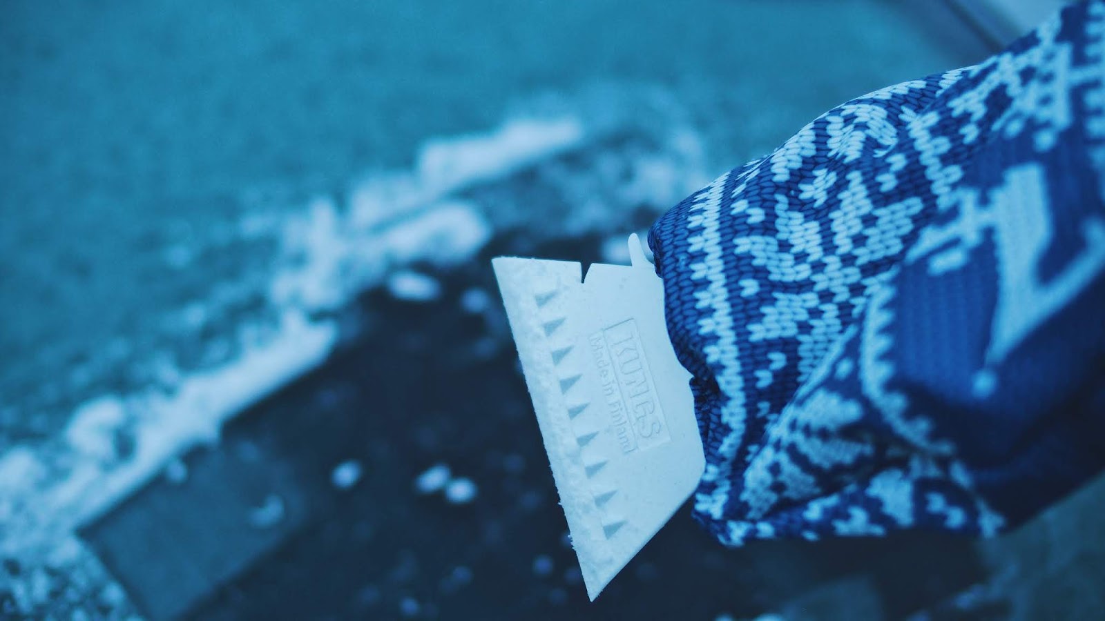Mit KUNGS bekommt man schnell klare Sicht im Winter | Finnische Eiskratzer für extreme Wetterverhältnisse im Closer Look 