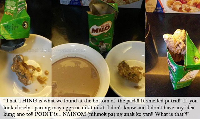 Angry Mother Complains About Alleged Contaminated Milo Tetra Pack