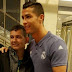 Young Cristiano Ronaldo fan who woke up from coma meets his idol(photos)