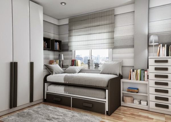 Design ideas for teen room of young people