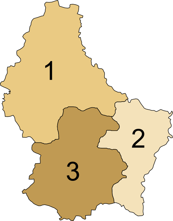 i love Luxembourg Administrative divisions of Luxembourg
