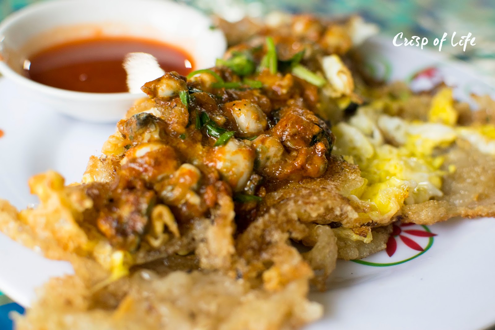 Lam Ah Fried Oyster Beach Street, Penang Crisp of Life