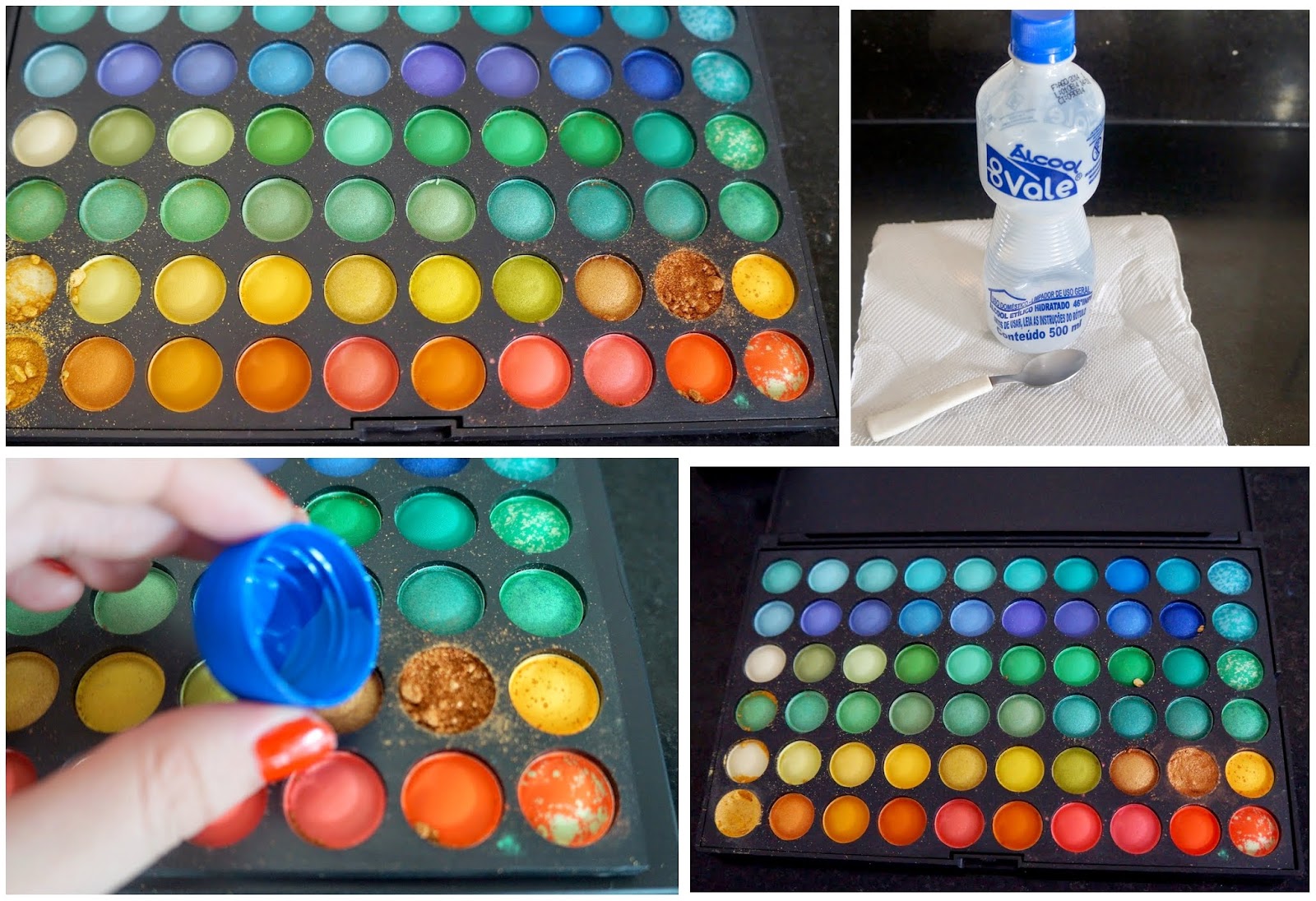 Como recuperar sua sombra quebrada em casa Recupere sua sombra ou pó