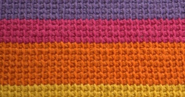 52 Tunisian Crochet Stitches to Make an Afghan Stitch Sampler See more
