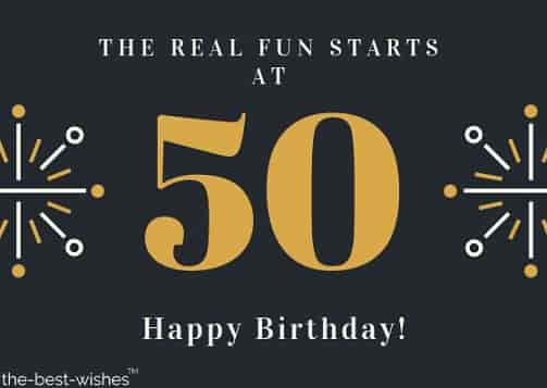 the-real-fun-starts-at-50-happy-birthday the real fun starts at 50 happy birthday