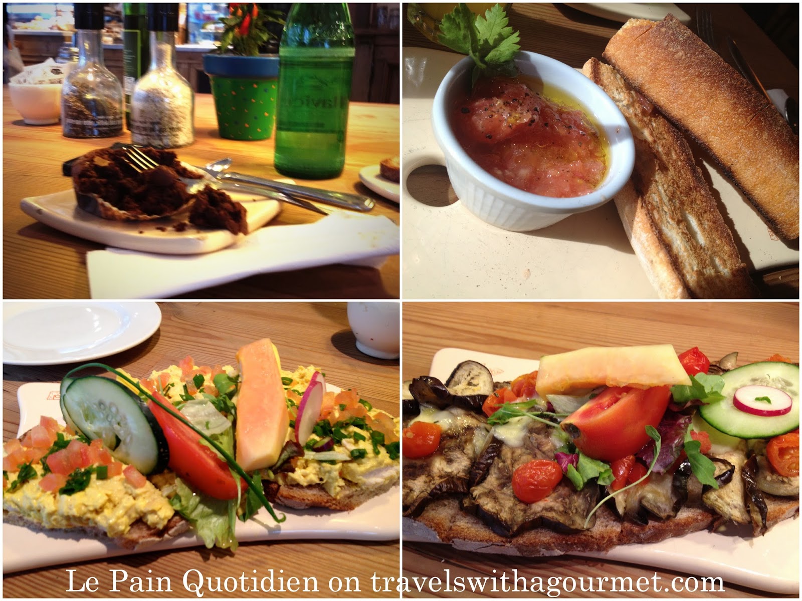 Travels with a Gourmet LE PAIN QUOTIDIEN