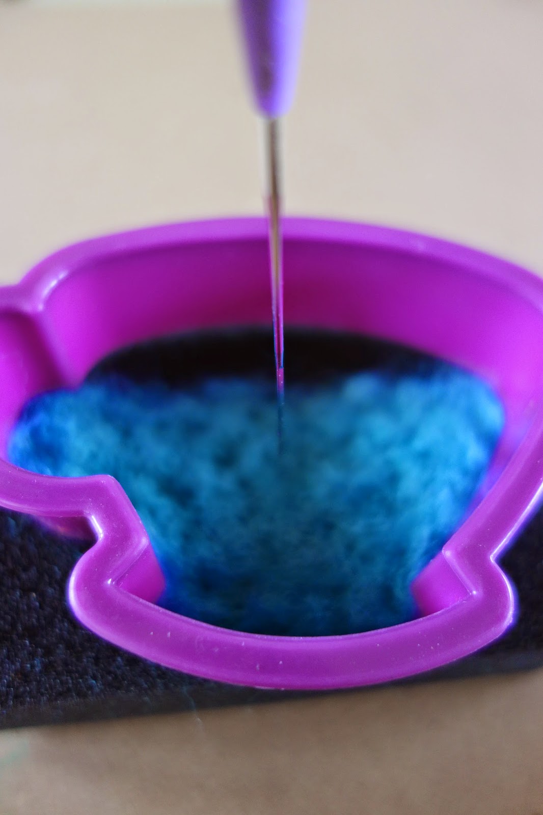 blah to TADA! Needle Felting Fun