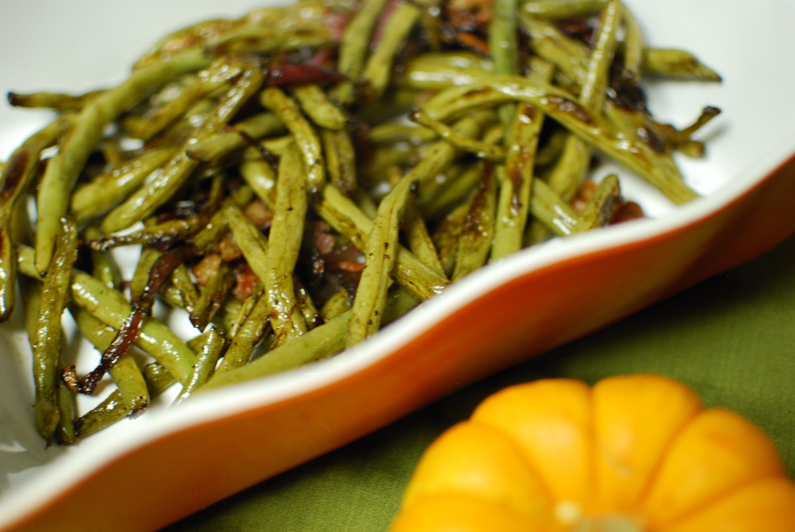 Our McWonderful Life Roasted Green Bean Notsocasserole