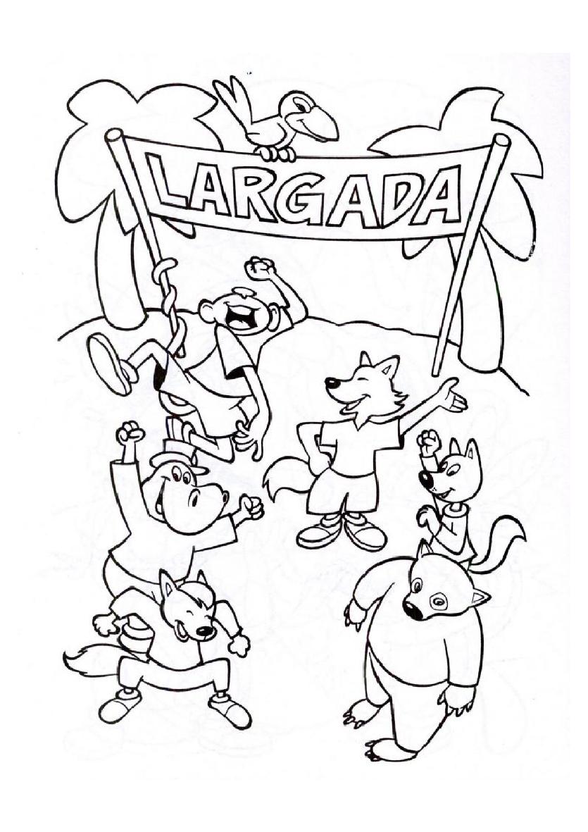 Rayito de Colores: La liebre y la tortuga