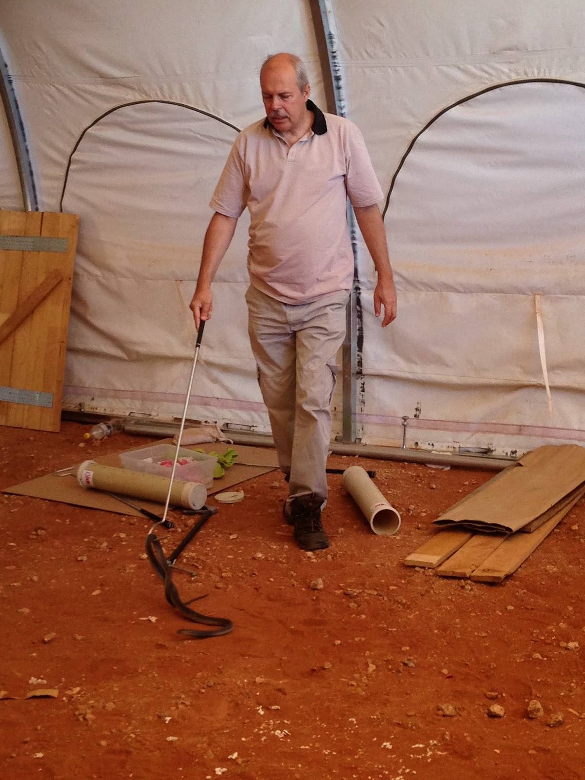 One way ticket to South Africa Snake Handling Course