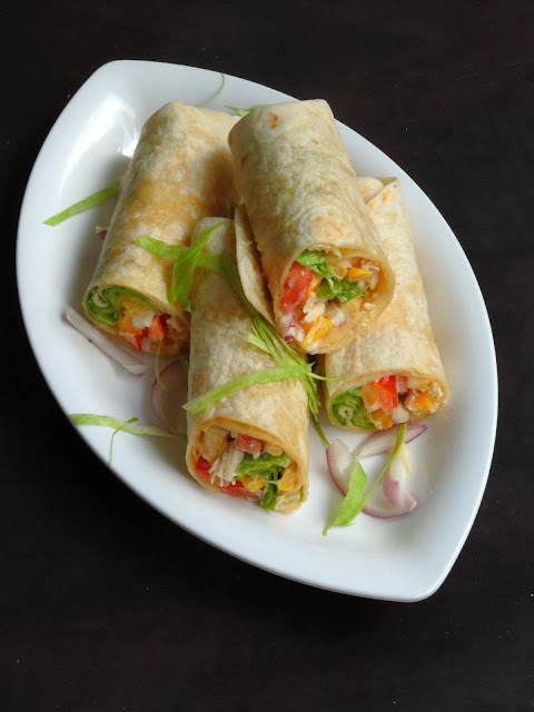 Chicken Wraps, Chicken Vegetable Wraps Chicken Wraps, Chicken Vegetable Wraps