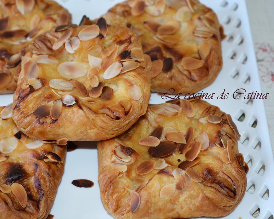 Bollos daneses de crema de vainilla La cocina de Catina