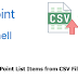 Update SharePoint List Items from CSV File using PowerShell