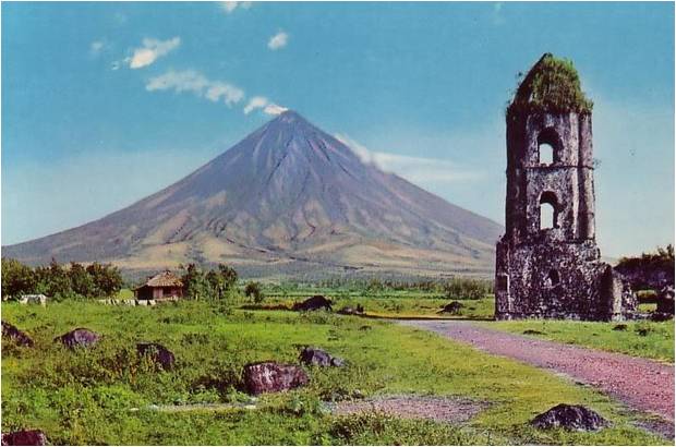 Grains of Sand: Mayon Volcano - Perfectly Formed