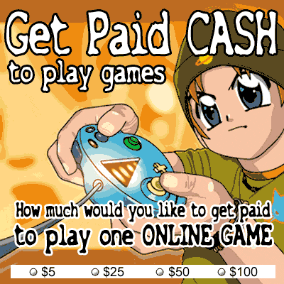 Get paid to play games