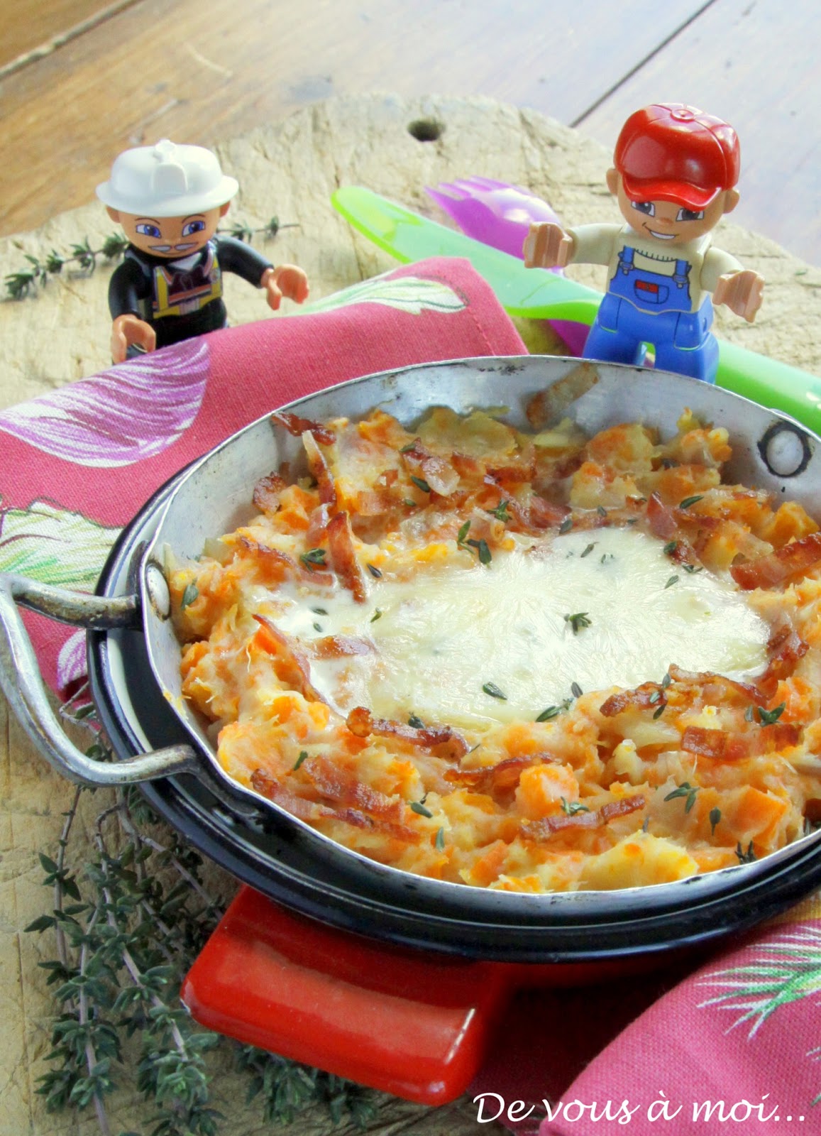 Peut On Donner De La Patate Douce Aux Poules De vous à moi...: BABY TARTIFLETTE, PATATE DOUCE, CAROTTES ET OIGNONS