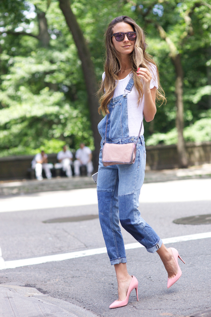 ColorBlock By FelyM. DENIM DUNGAREE OUTFITS IDEAS COME ABBINARE LA