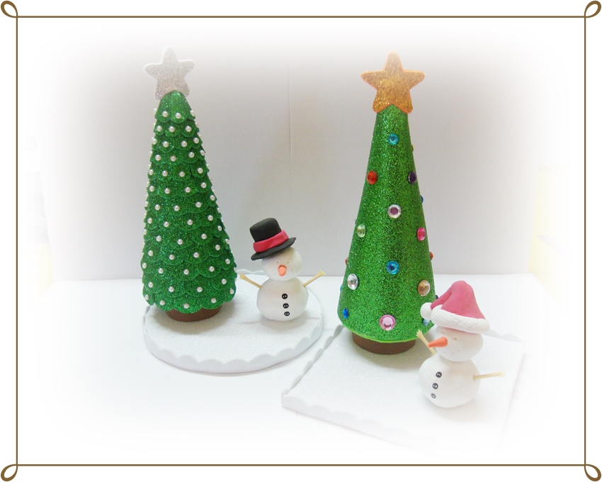 SanDryCreaciones: Arbolitos con Goma o Foamy