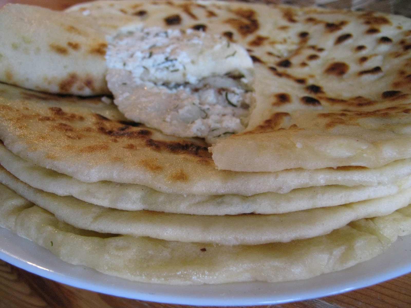 Лепешки с творогом