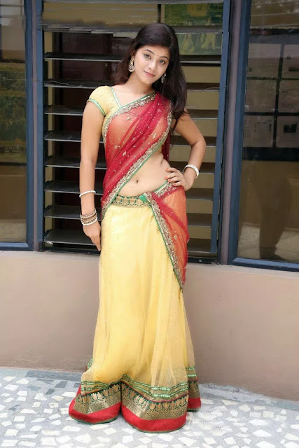 indian beautiful Girls Sexy $ Hot Half Saree Pictures