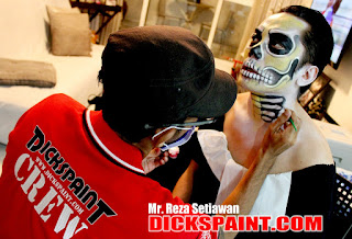 face painting zombie jakarta