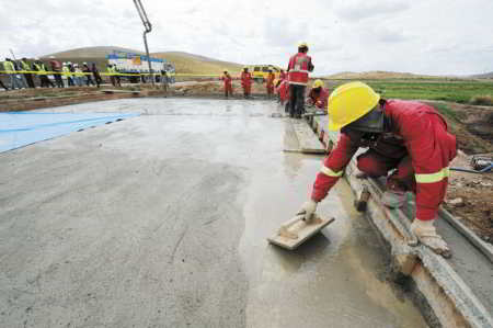 curado del concreto