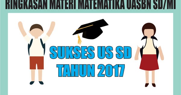 Ringkasan Materi Matematika Us Un Sd Dan Mi Lengkap