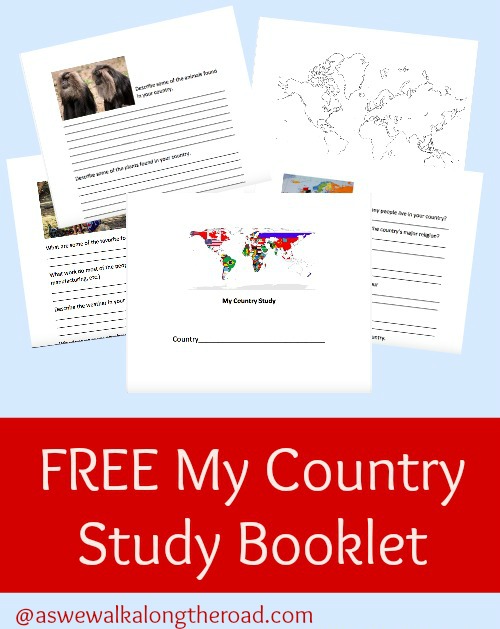 Printable country study pack Printable country study pack