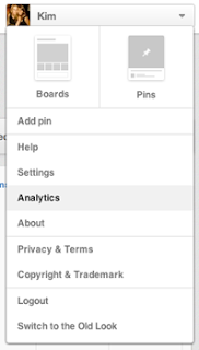 TO VIEW YOUR PINTEREST ANALYTICS