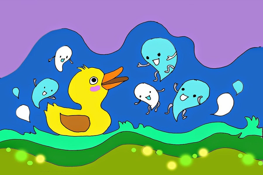 Nhấn vào ảnh để phóng to giáo án truyện nàng tiên mưa