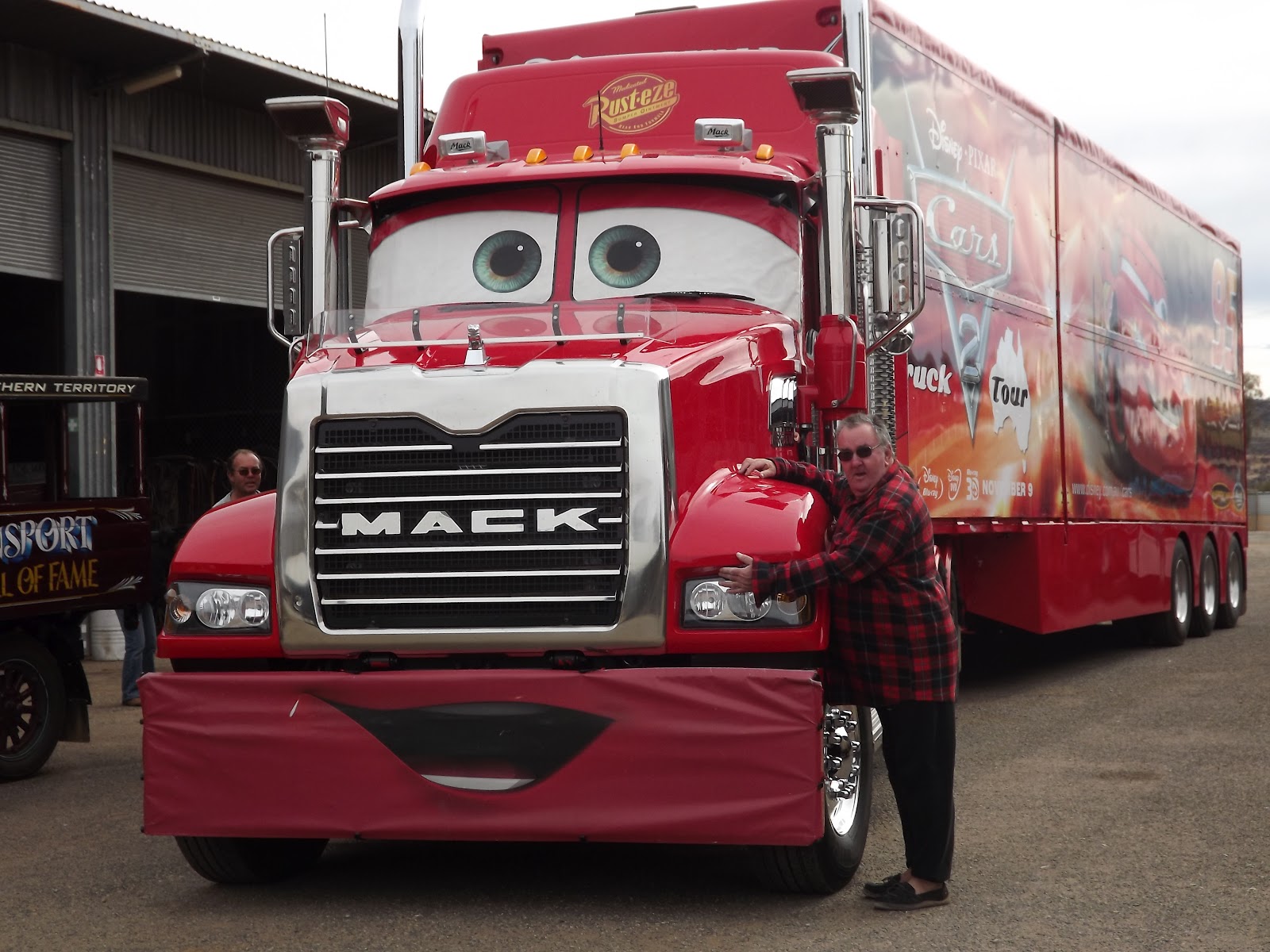 mack from cars in real life