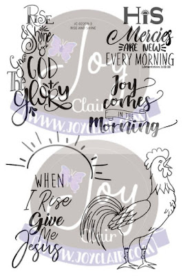 crafty goodies: January New Release with Joy Clair Day 1 ~ Rise and Shine!