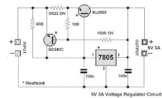 How to Increase Current 7805 Voltage Regulator CIrcuit