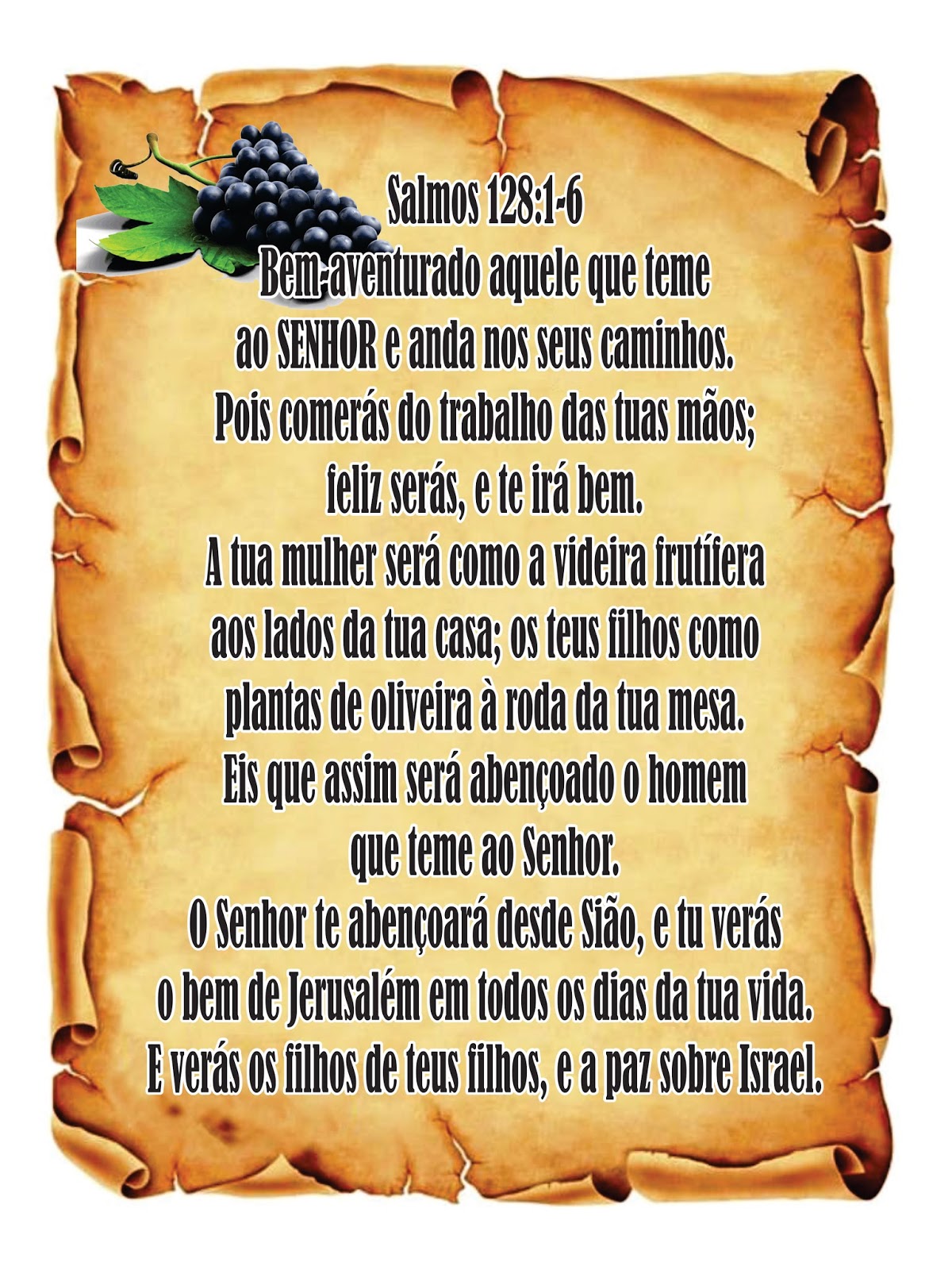 Orações para estar na presença de Deus Salmos 12816