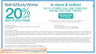 Free Printable Bath And Body Works Coupons Free Printable Bath And Body Works Coupons