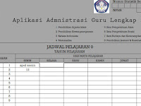 Aplikasi Administrasi Khusus Guru Kelas Semester Genap Aplikasi Administrasi Khusus Guru Kelas Semester Genap