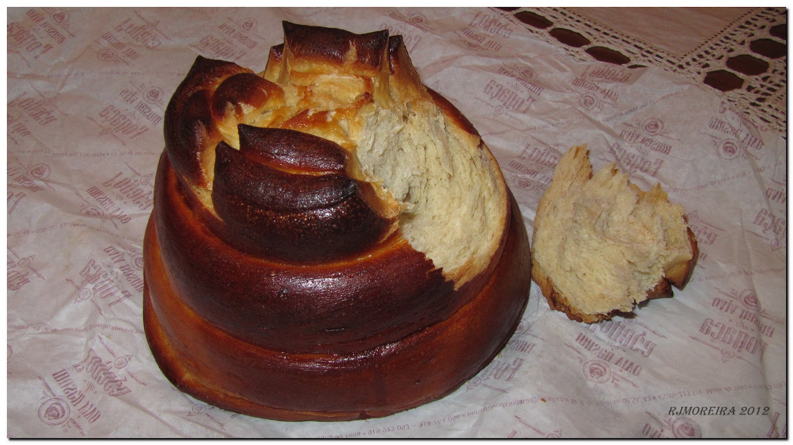 QUE É QUE SE COME POR AQUI Fogaça de Santa Maria da Feira