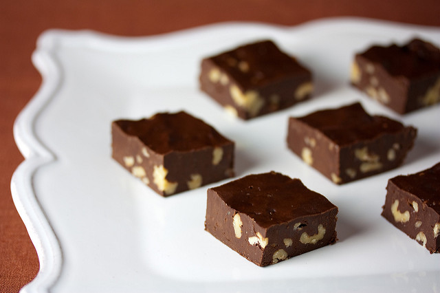 barras de chocolate com nozes barras de chocolate