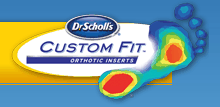Dr. Scholl's Custom Fit Orthotic Inserts Review &amp; Giveaway