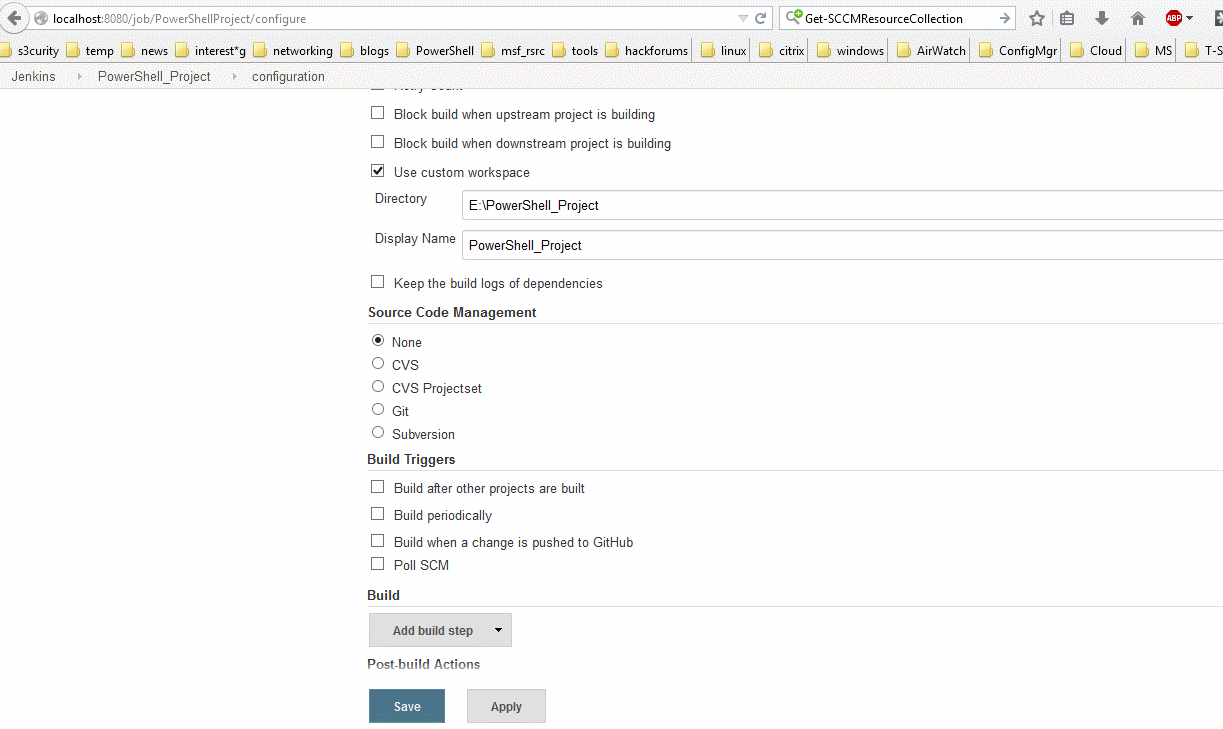 PowerShell + Pester + Jenkins Journey to Continuous Integration