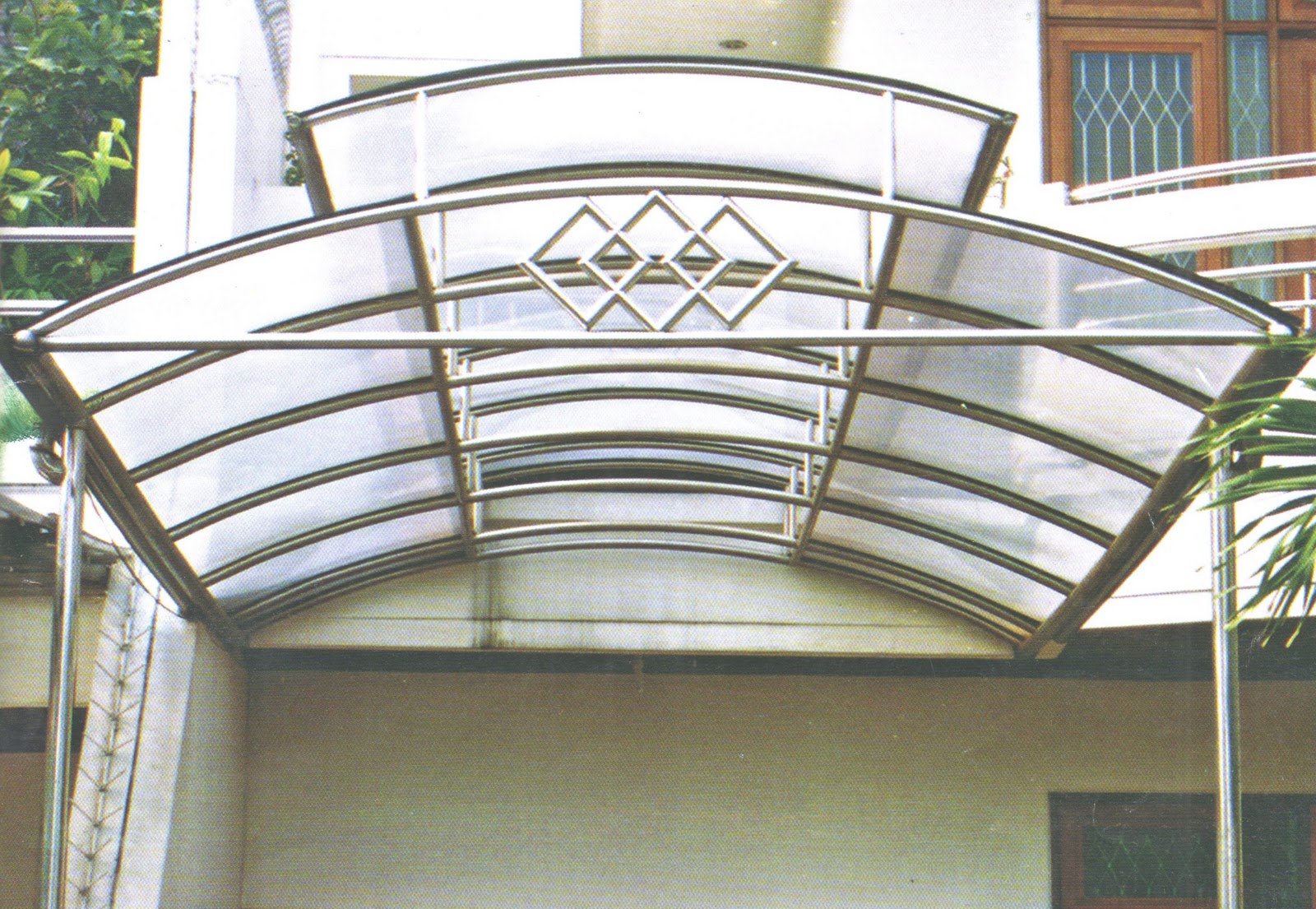 rangka kanopi stainless