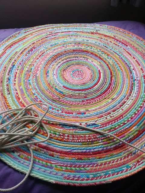 fabric rug by ricrac