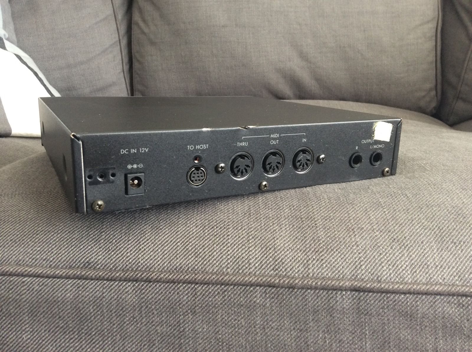 MATRIXSYNTH-B: Korg X5DR MIDI synth X5D half-rack module SN 007263