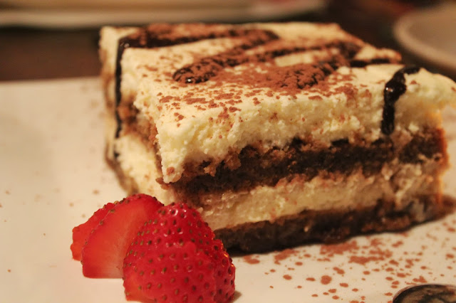 Tiramisu at Piattini Wine Cafe